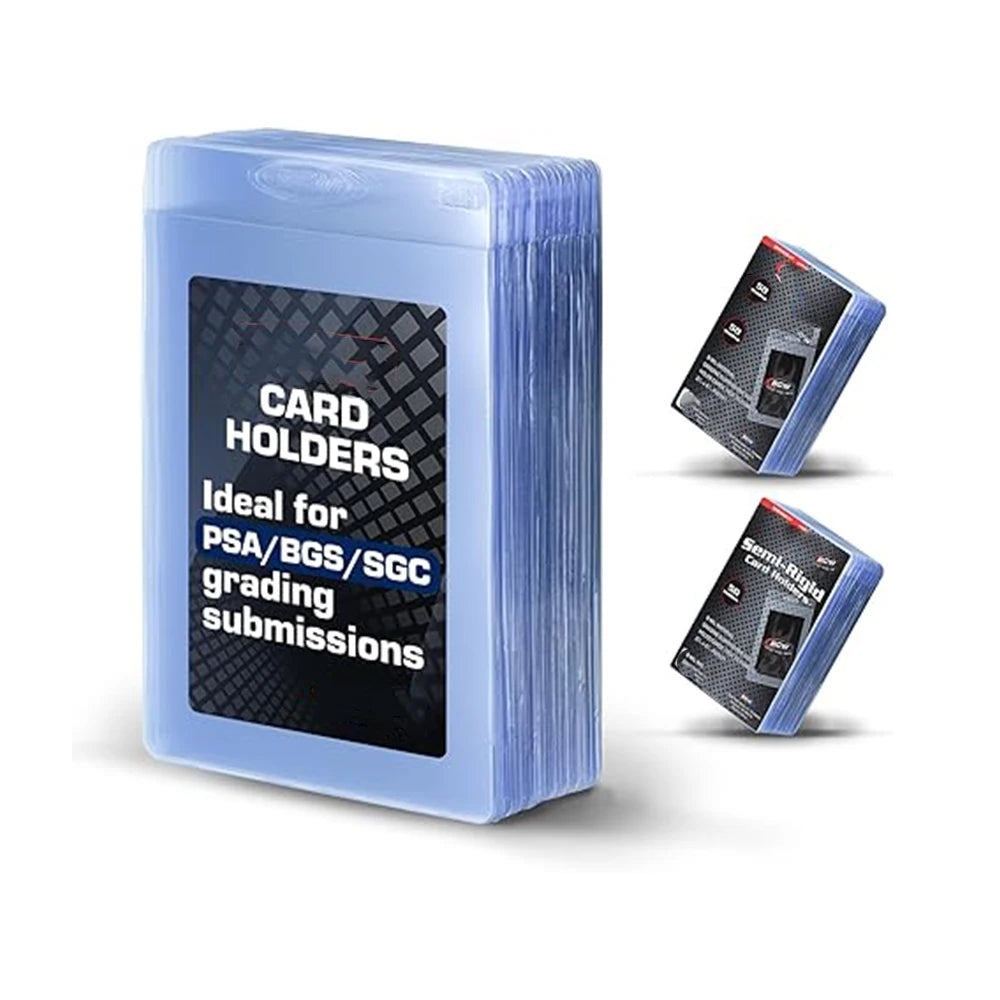 Semi-Rigid Card Holders — Grading Submission Protectors