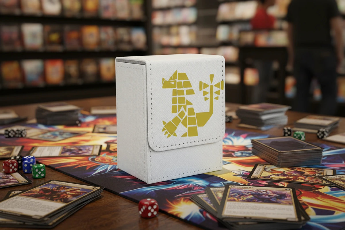 ArcVault Magnetic Deck Case | Embossed Collector Card Storage