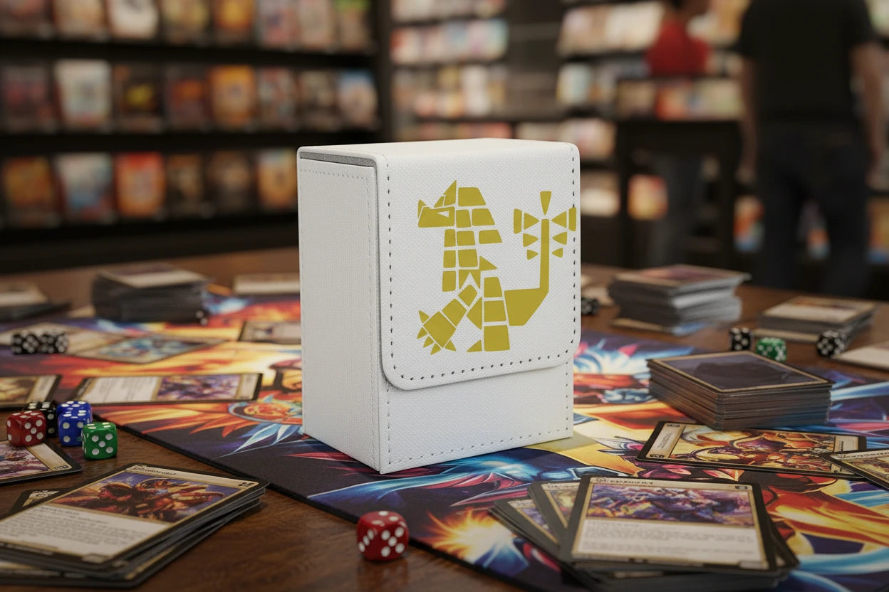 ArcVault Magnetic Deck Case | Embossed Collector Card Storage