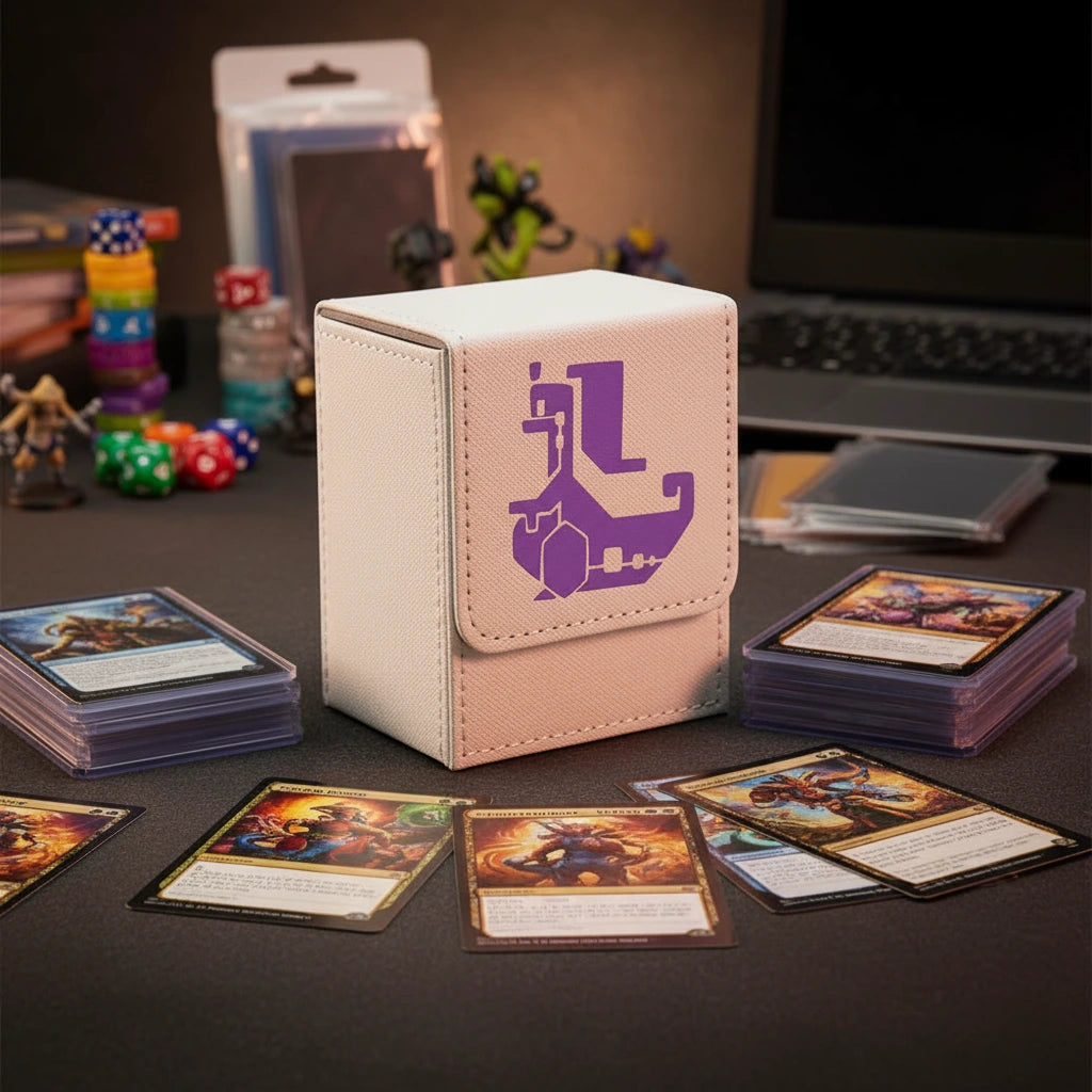 ArcVault Magnetic Deck Case | Embossed Collector Card Storage