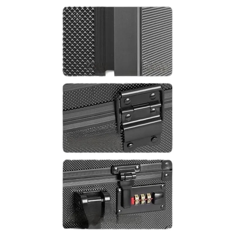 Hard Shell Card Storage Suitcase — Multi-Slot Holder