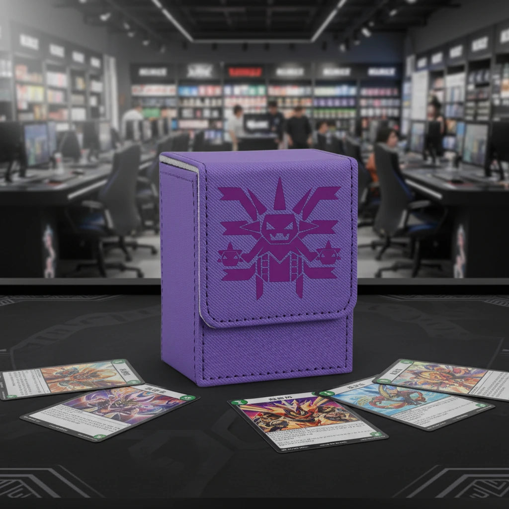 ArcVault Magnetic Deck Case | Embossed Collector Card Storage