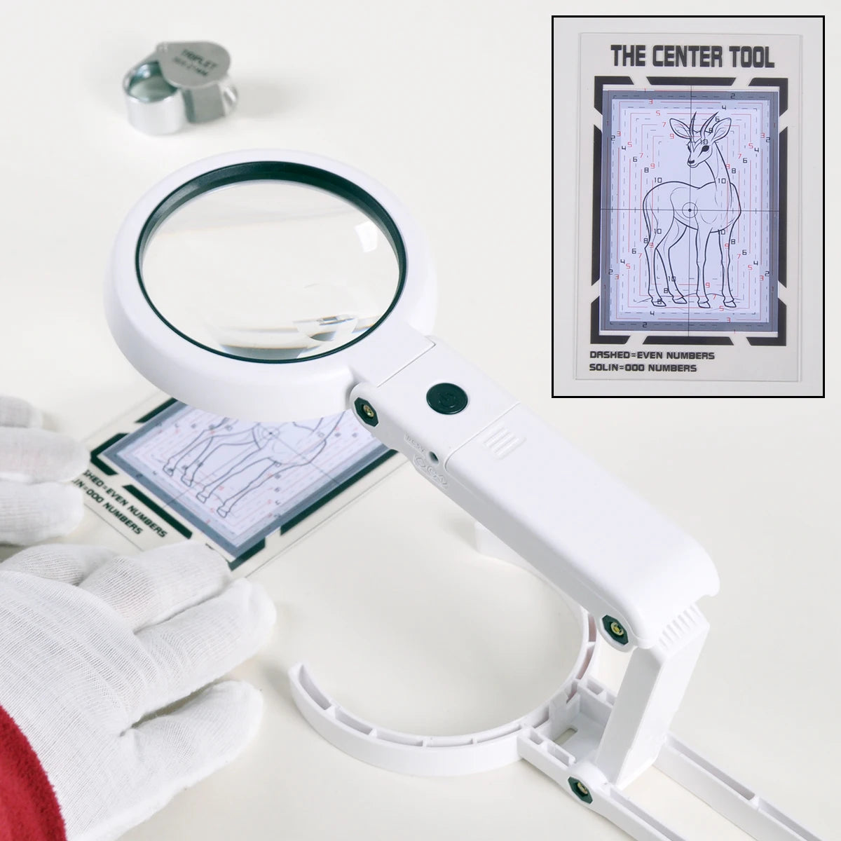 Precision TCG Card Centering Tool • Premium Pre-Grading Ruler Kit