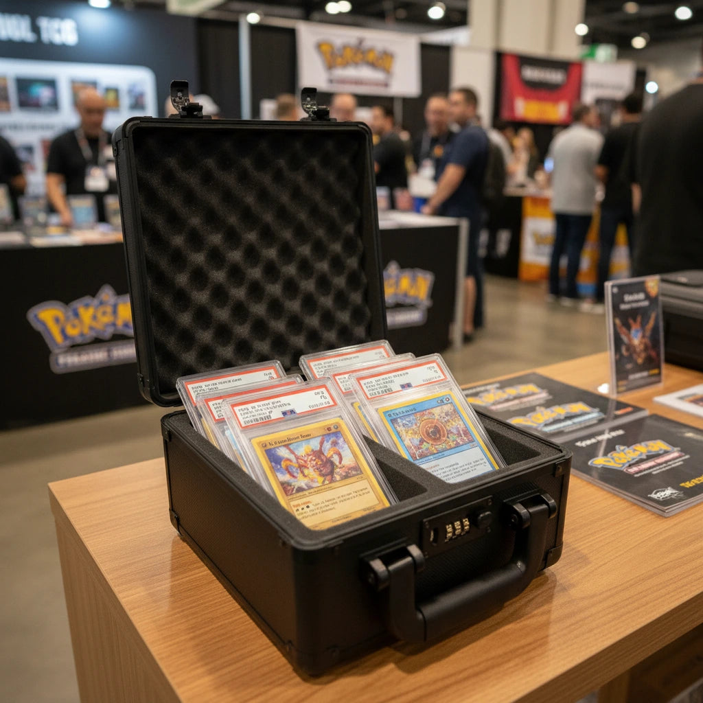Graded Card Storage Case — Waterproof with Combination Lock