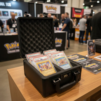 Graded Card Storage Case — Waterproof with Combination Lock