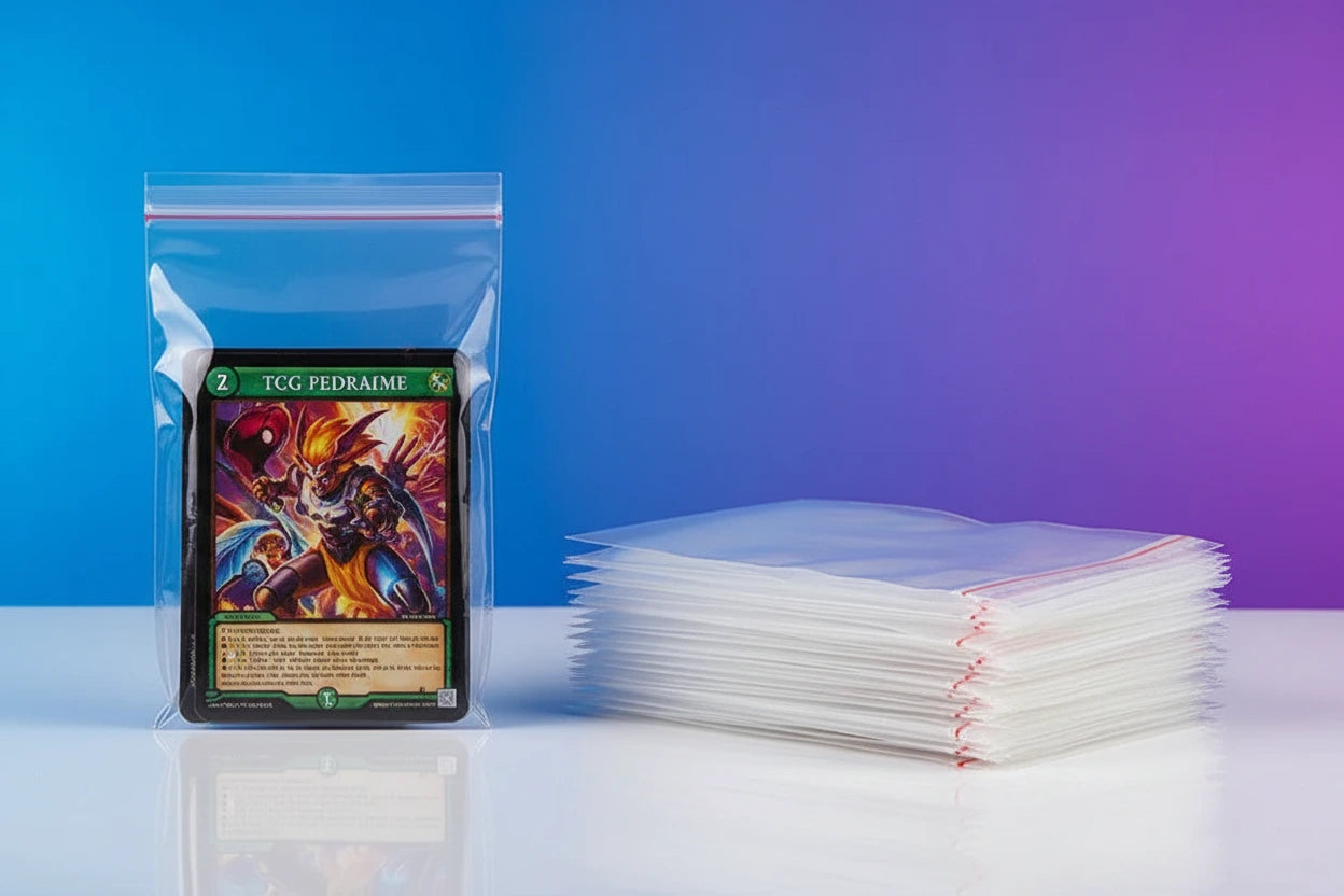 Self-Seal OPP Sleeves — Clear Adhesive Packaging Bags