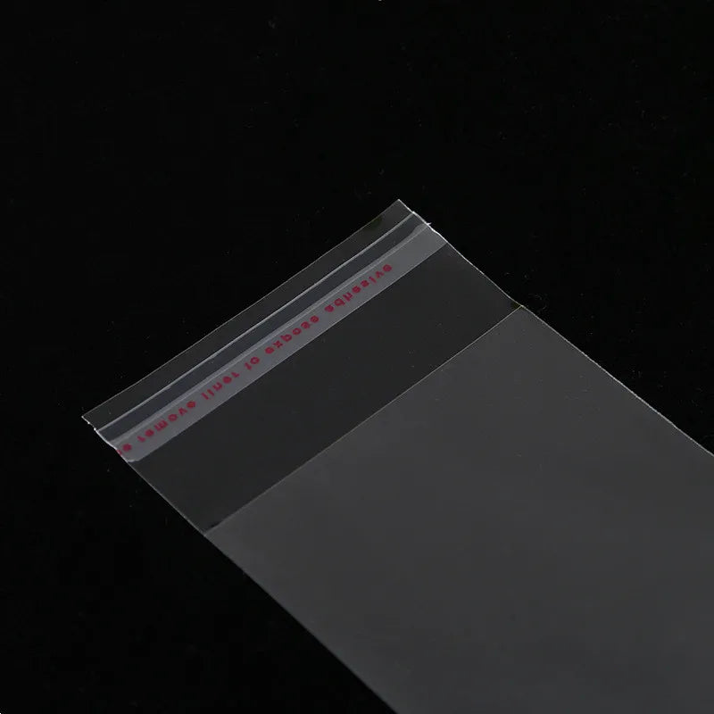 Self-Seal OPP Sleeves — Clear Adhesive Packaging Bags