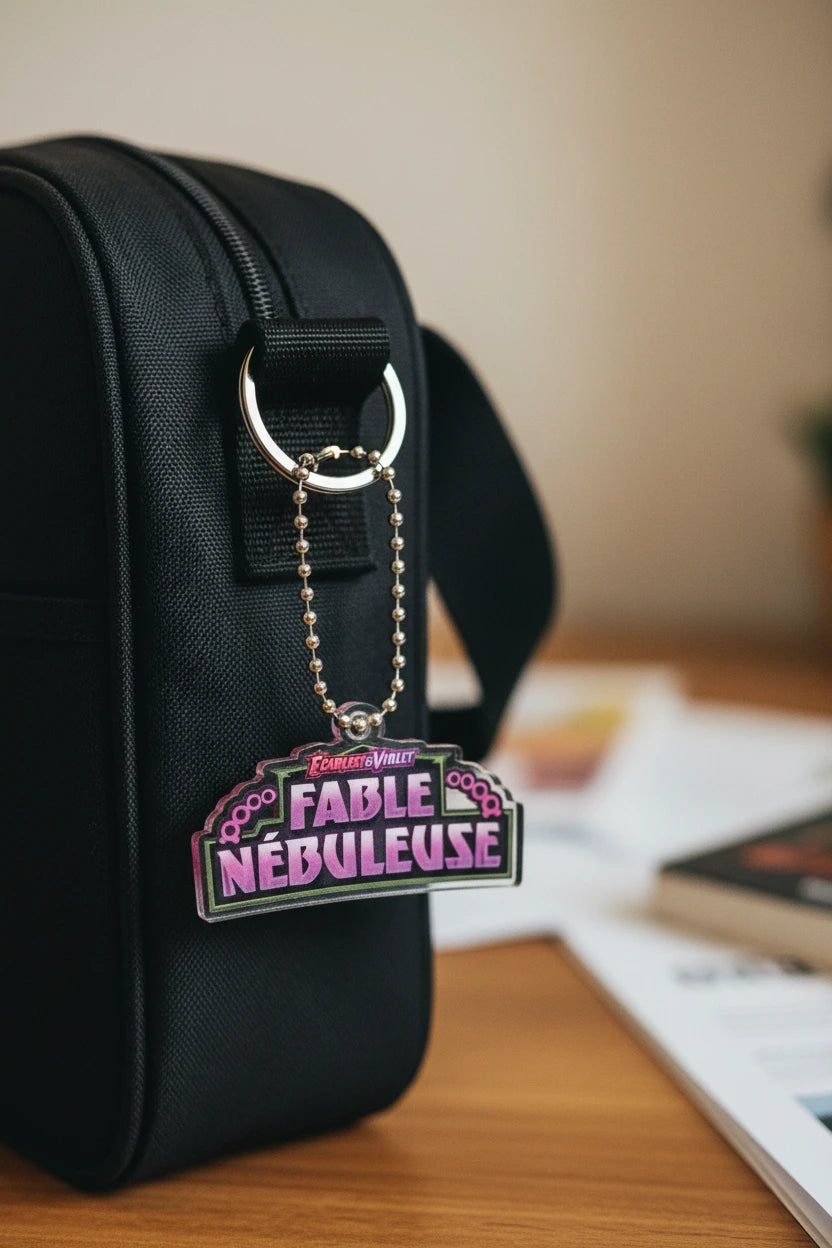 French TCG Series Inspired Bag Charm Collectible