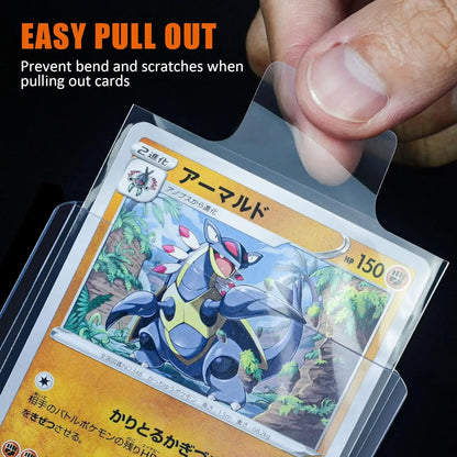 Grading Prep Sleeves — Raised Edge Protection (65×90mm)