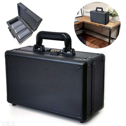 Vault Series Elite Aluminum Slab Case • Dual-Lock TCG Showcase Locker