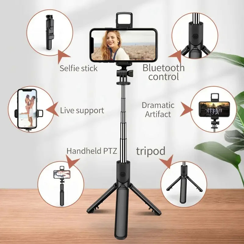 Mobile Tripod for TCG Streaming – Front & Side Camera Setup