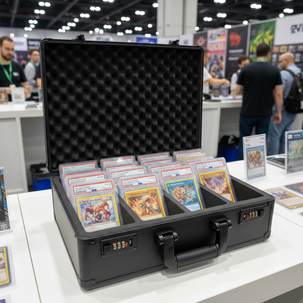 Graded Card Storage Case — Waterproof with Combination Lock