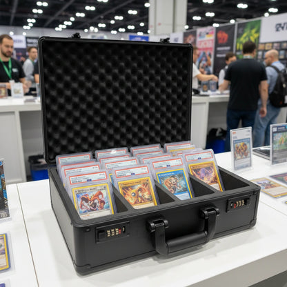Graded Card Storage Case — Waterproof with Combination Lock
