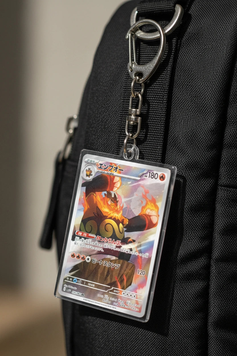 CharmTag Mini Card Clip | Pocket Display Collectible