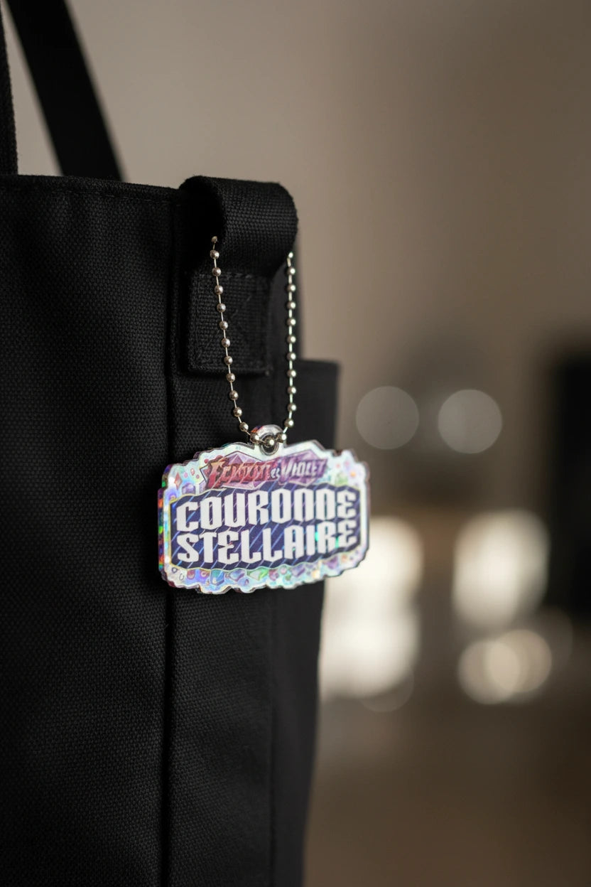 French TCG Series Inspired Bag Charm Collectible
