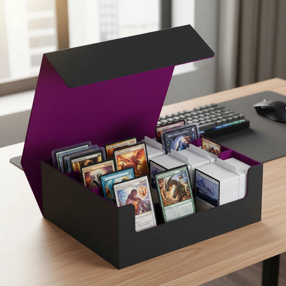 Vault Deck Cradle — Magnetic Card Storage Box