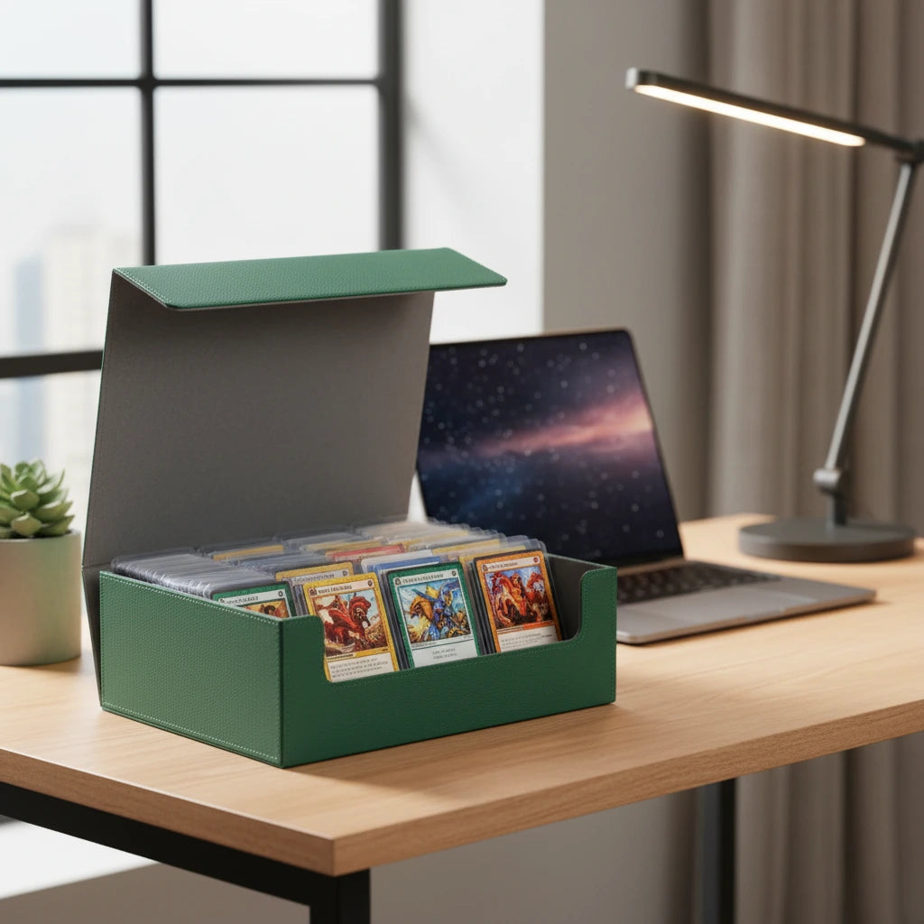 Vault Deck Cradle — Magnetic Card Storage Box