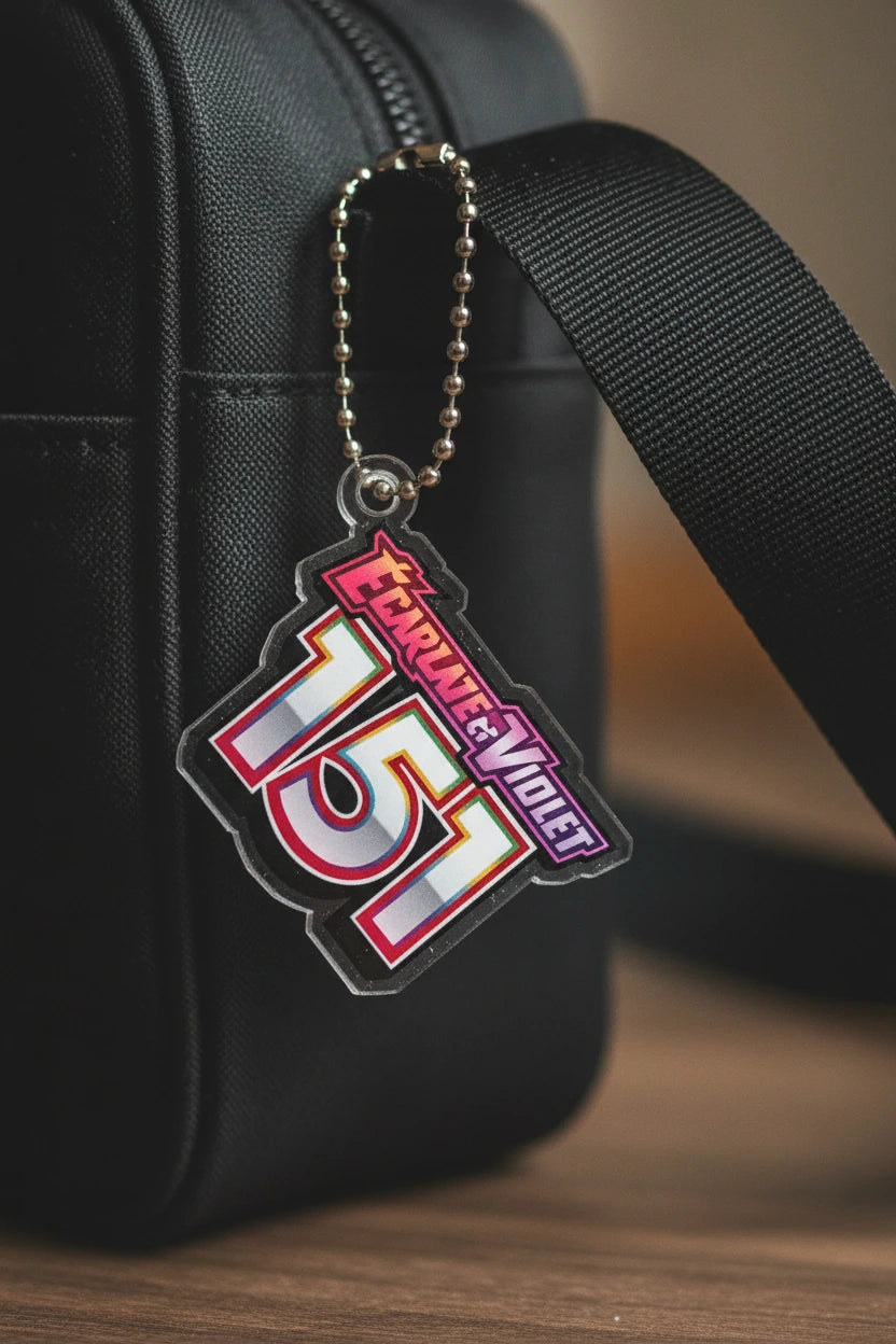 French TCG Series Inspired Bag Charm Collectible