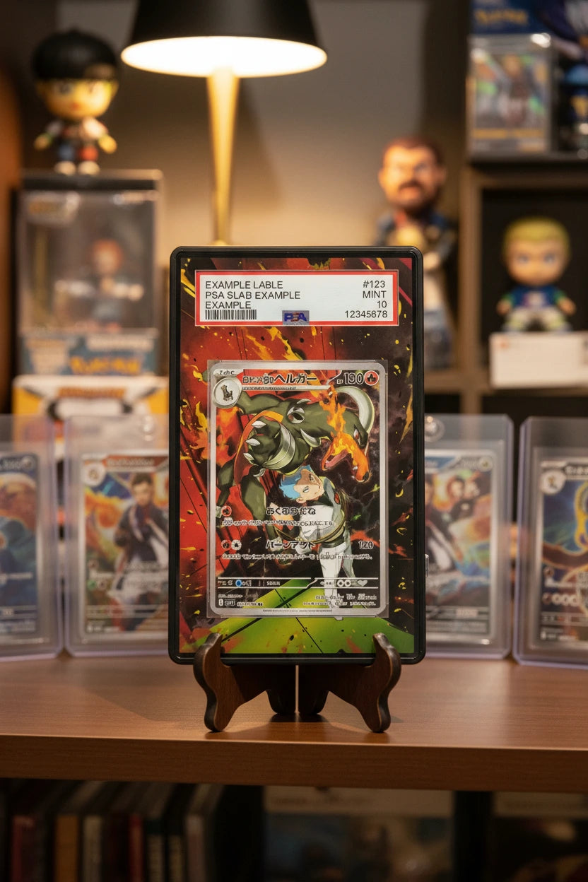 Elite Trainer Series Extended Art Slab Display Case
