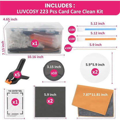 Prep Series Pro Grading Kit — Complete Card Cleaning & Submission Tool Set