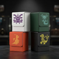 ArcVault Magnetic Deck Case | Embossed Collector Card Storage