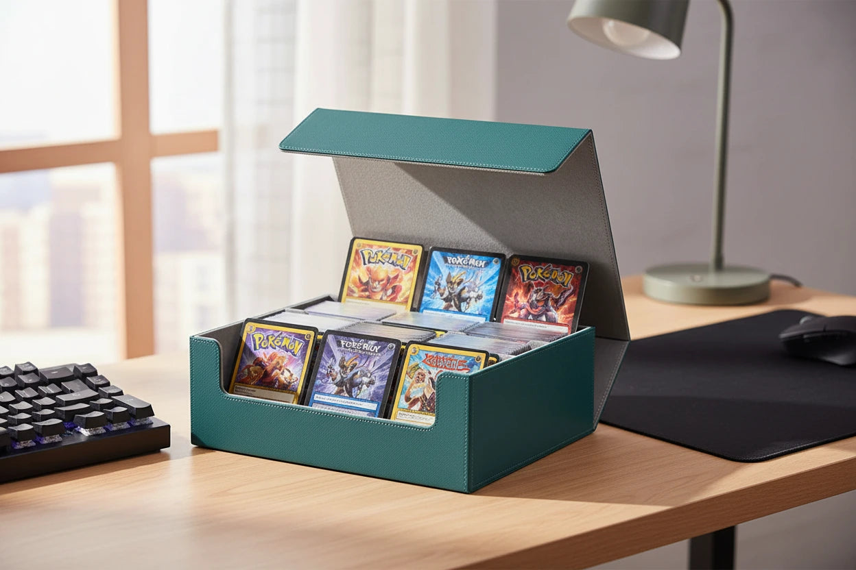 Vault Deck Cradle — Magnetic Card Storage Box