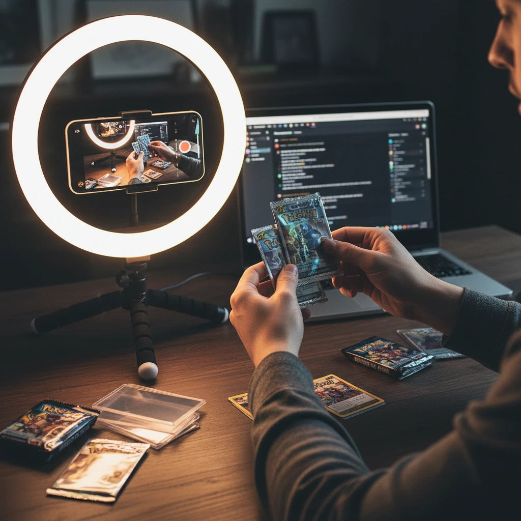 Ring Light — Desk Fill Lighting for TCG Streaming