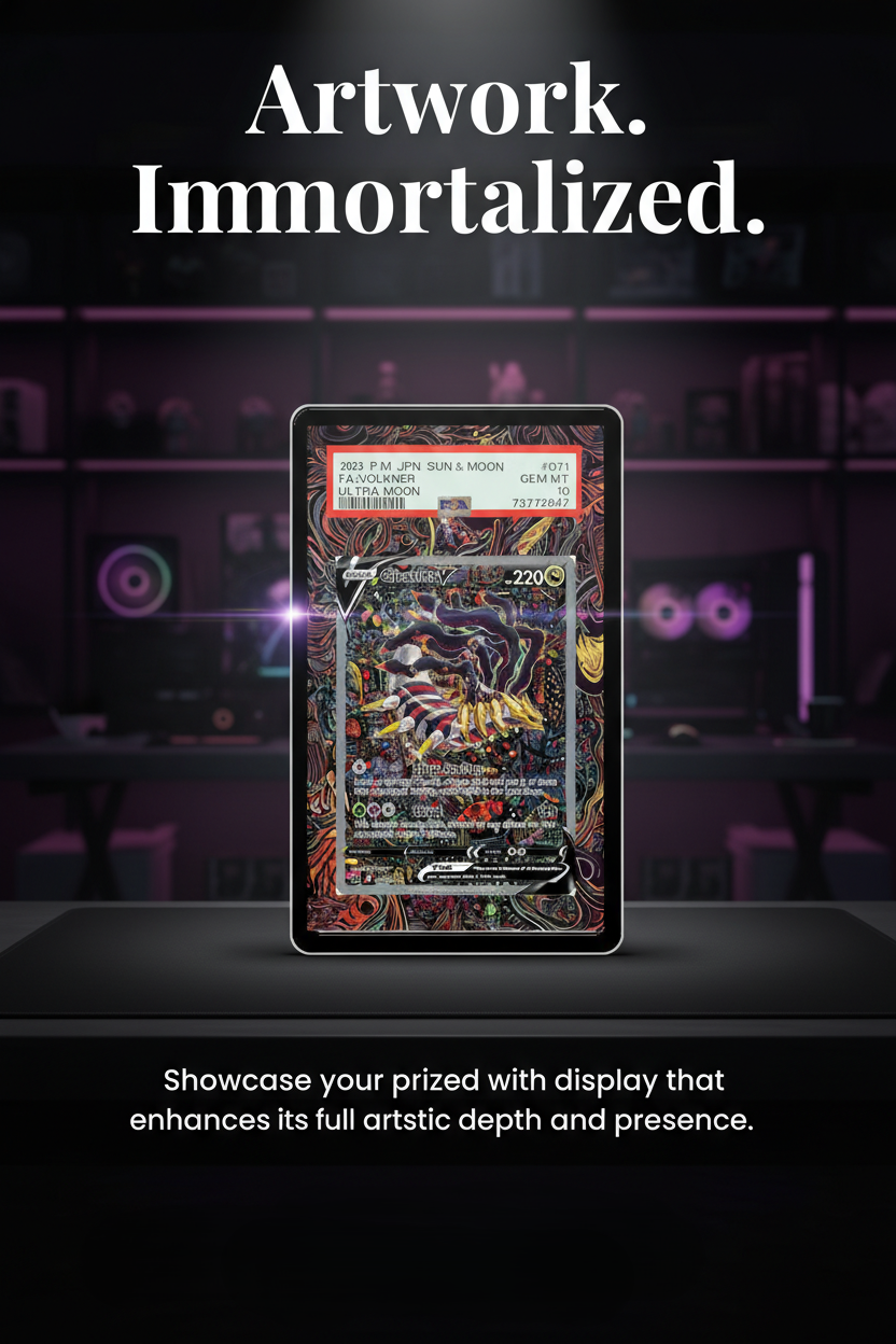 Shadow Sovereign Extended Art Slab Display Frame