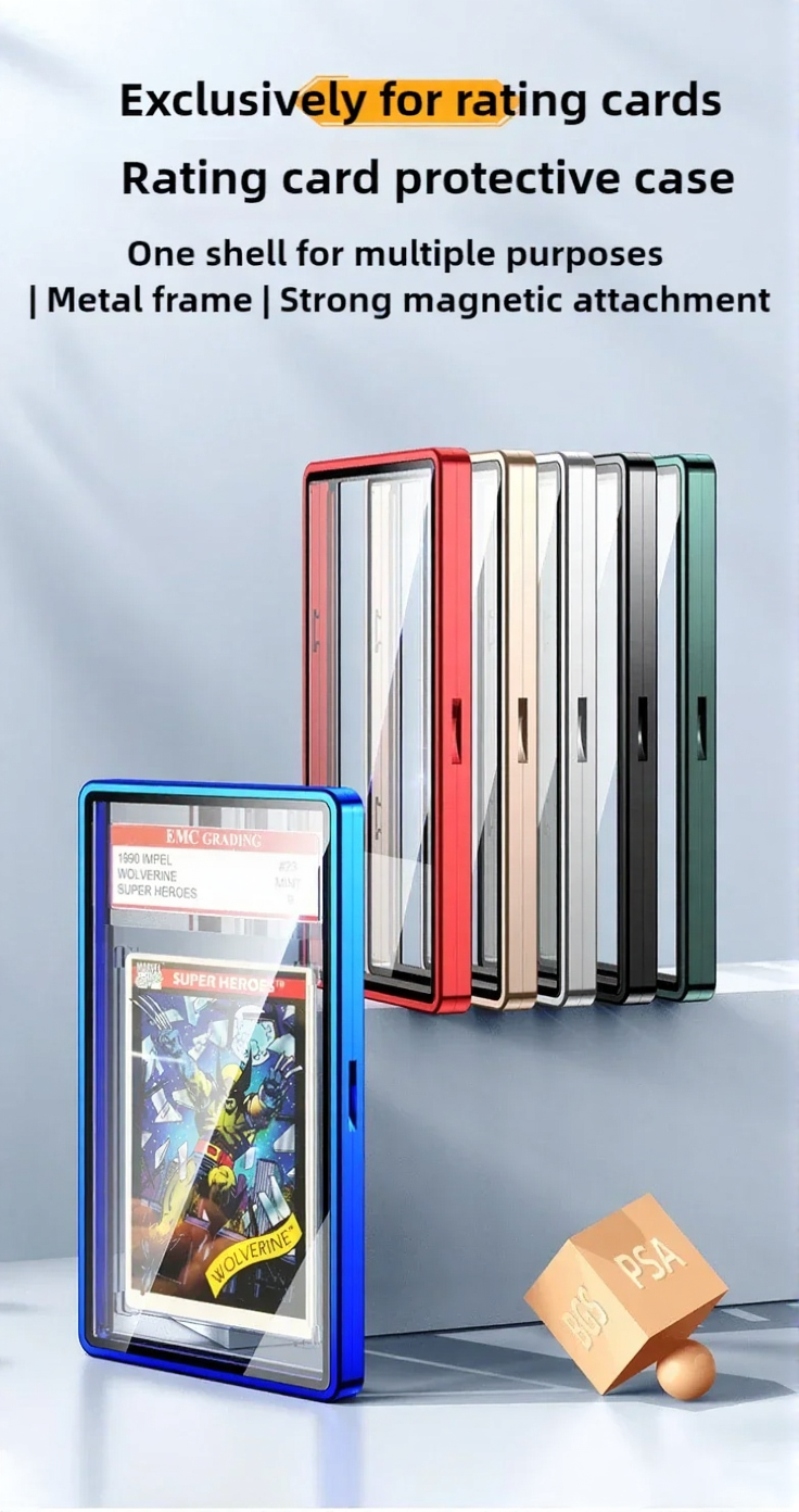 Metal Bumper Frame — Graded Slab Protection Case